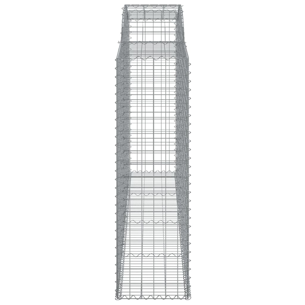 Lučne gabionske košare 3 kom 300x50x160/180cm pocinčano željezo