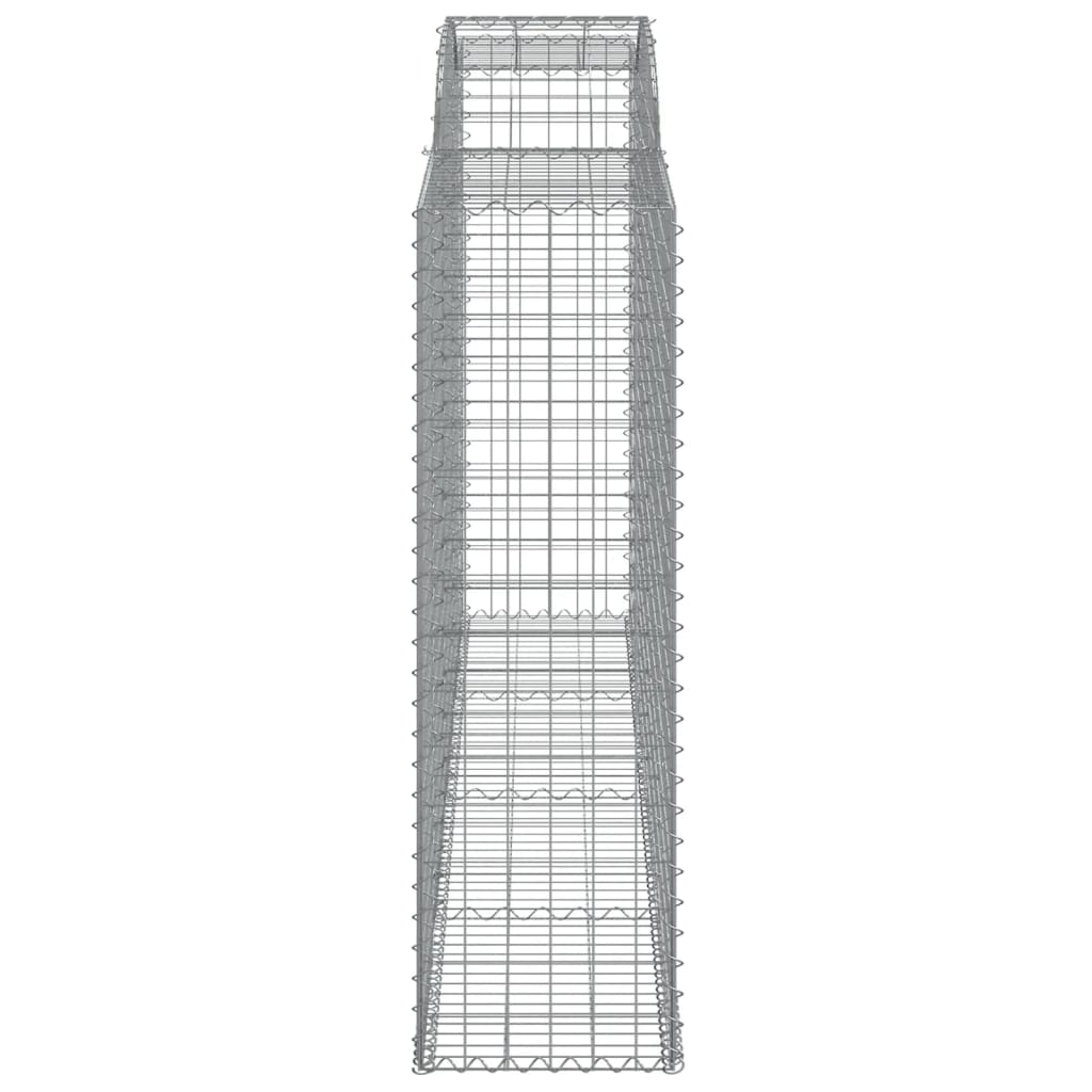 Lučne gabionske košare 7 kom 300x50x160/180cm pocinčano željezo