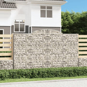 Lučne gabionske košare 8 kom 300x50x180/200cm pocinčano željezo