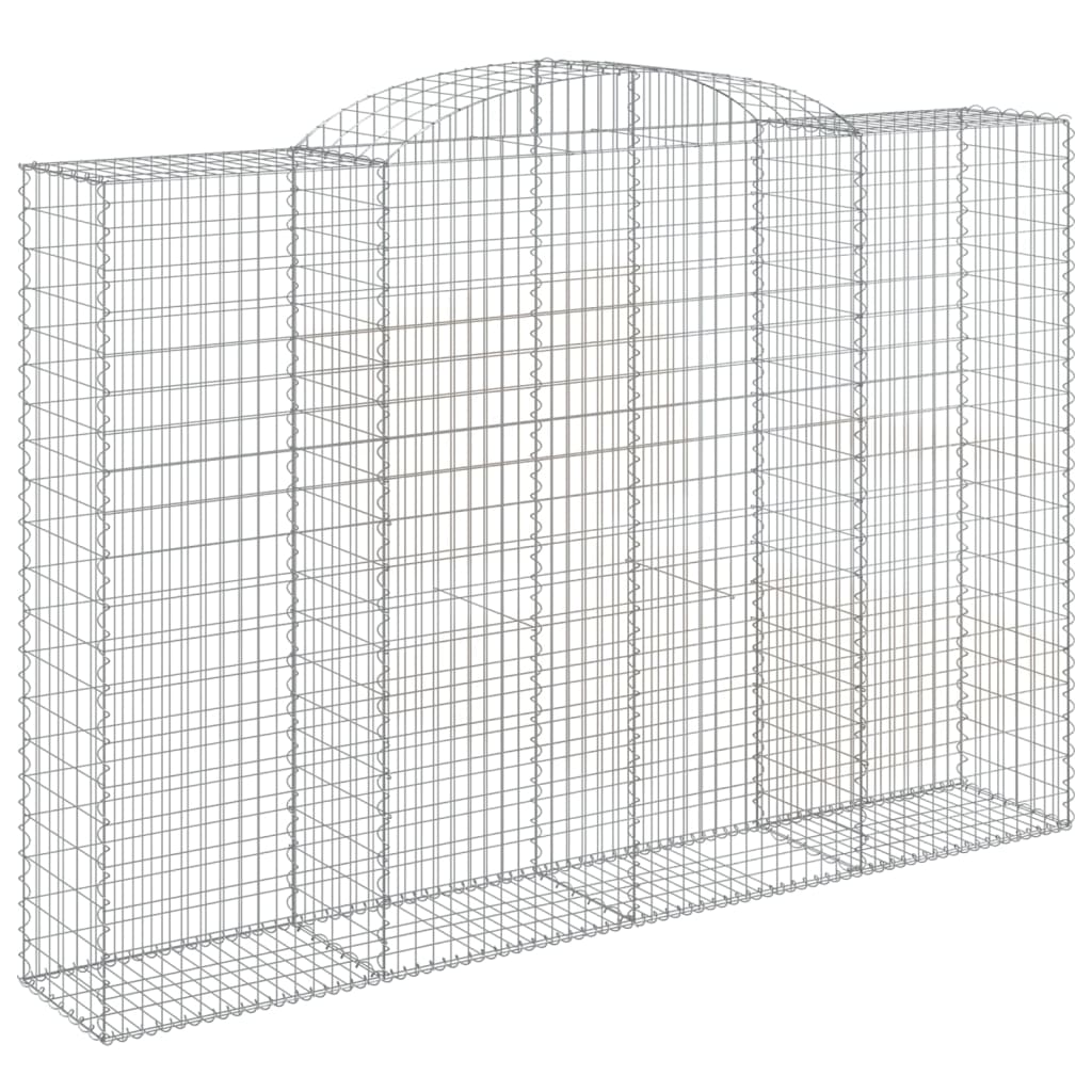 Lučne gabionske košare 7 kom 300x50x200/220cm pocinčano željezo