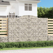 Lučne gabionske košare 7 kom 300x50x200/220cm pocinčano željezo