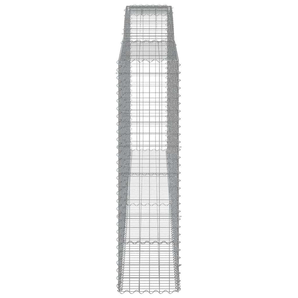 Lučne gabionske košare 10kom 400x50x180/200cm pocinčano željezo
