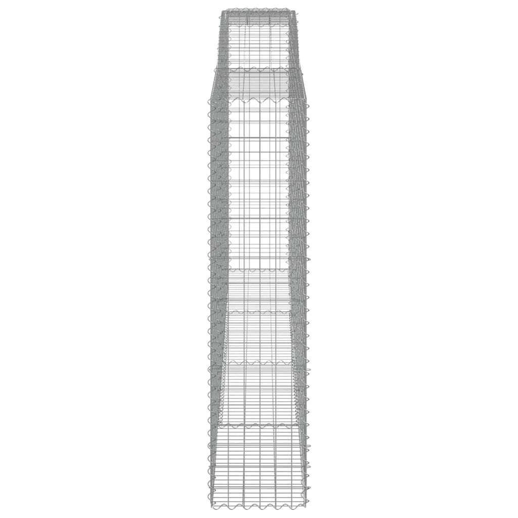 Lučne gabionske košare 3 kom 400x50x200/220cm pocinčano željezo