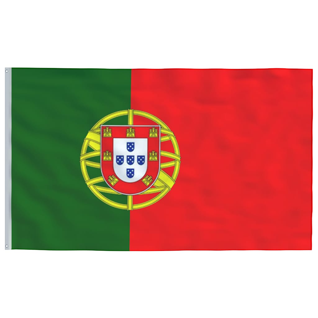 Portugalska zastava i jarbol 5,5 m aluminijski