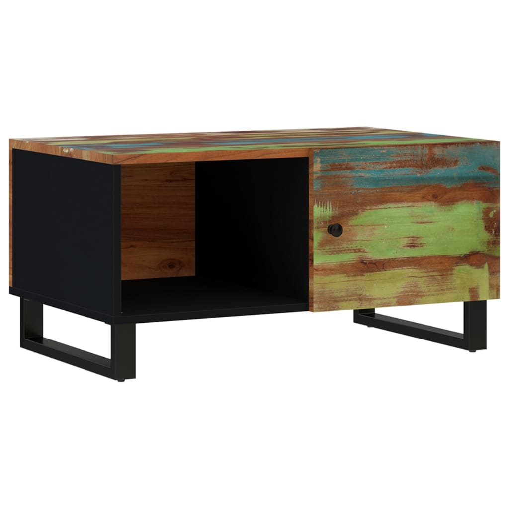 Stolić za kavu 80x50x40 cm od obnovljenog i konstruiranog drva