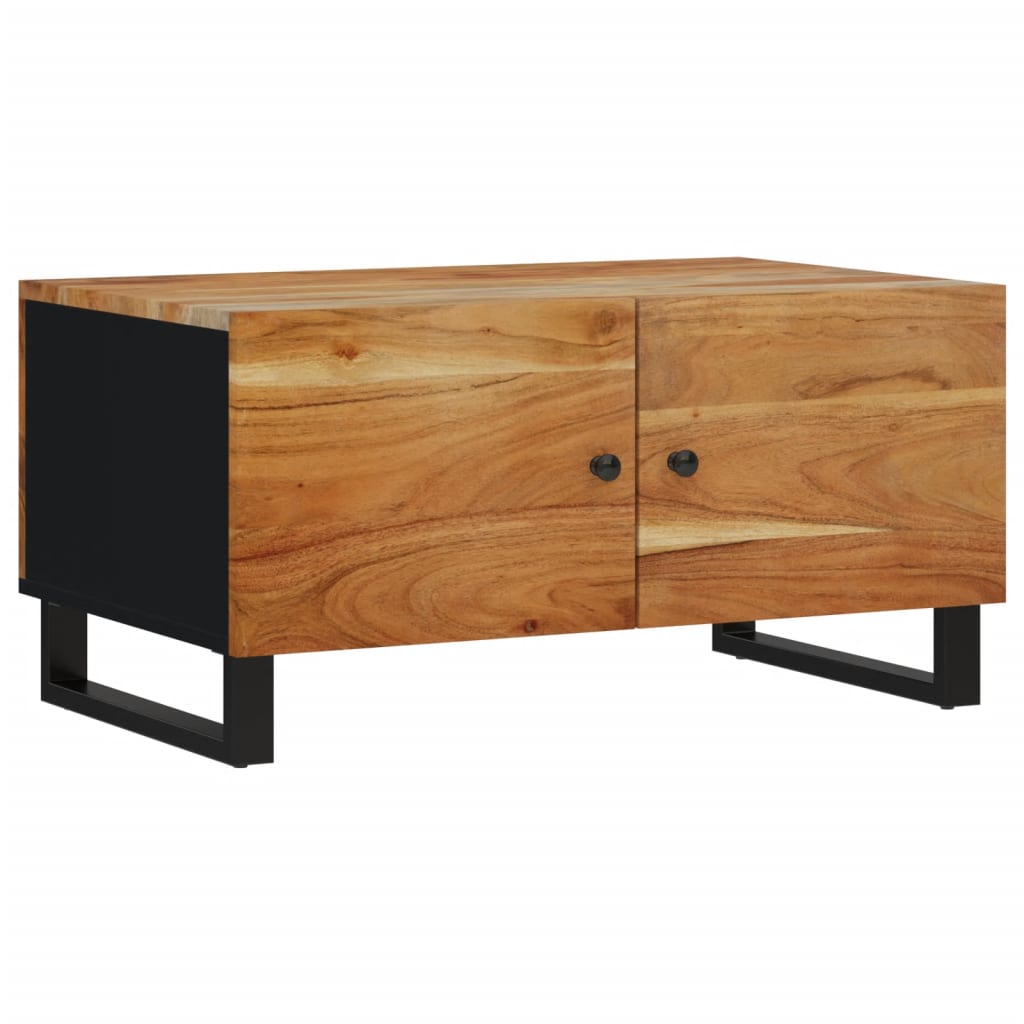 Stolić za kavu 80x50x40 cm od drva bagrema i konstruiranog drva