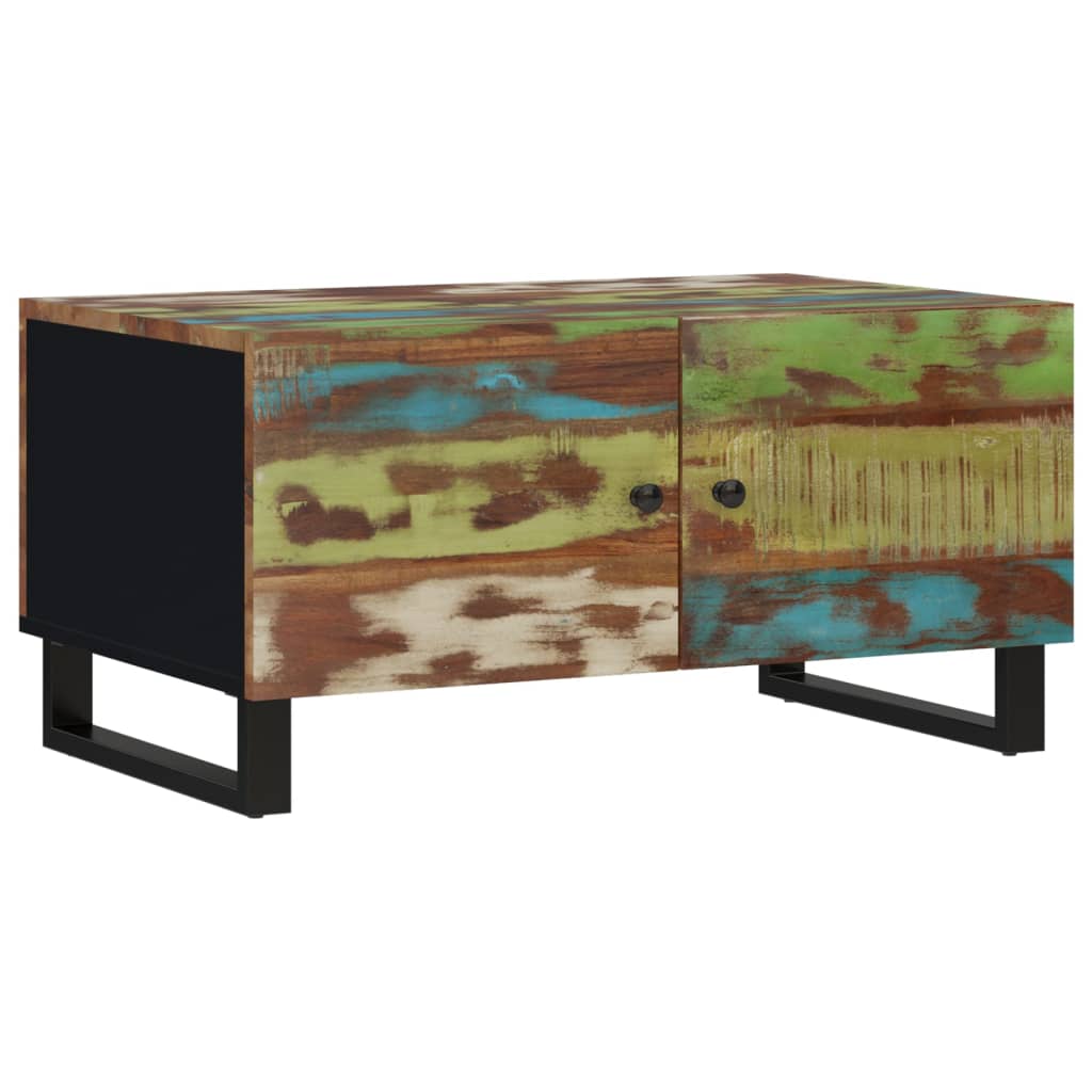 Stolić za kavu 80x50x40 cm od obnovljenog i konstruiranog drva