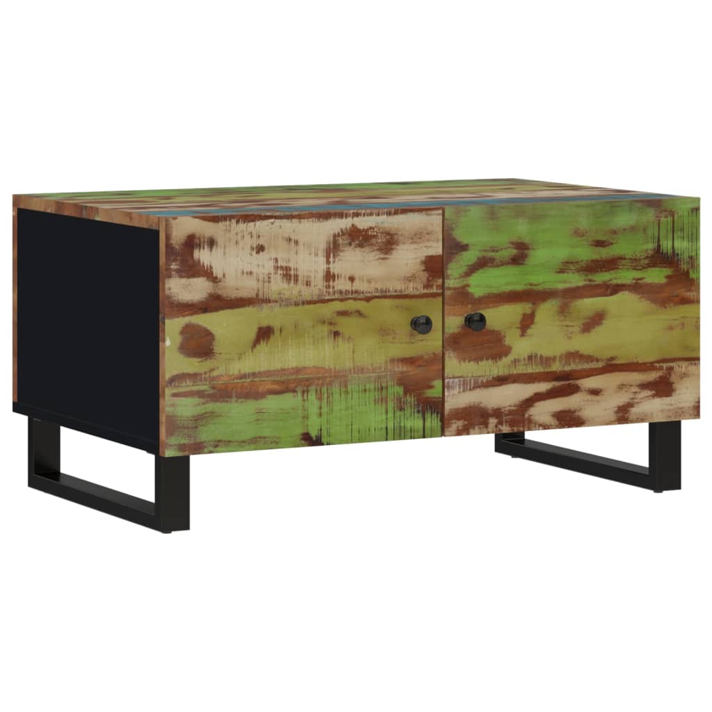 Stolić za kavu 80x50x40 cm od obnovljenog i konstruiranog drva