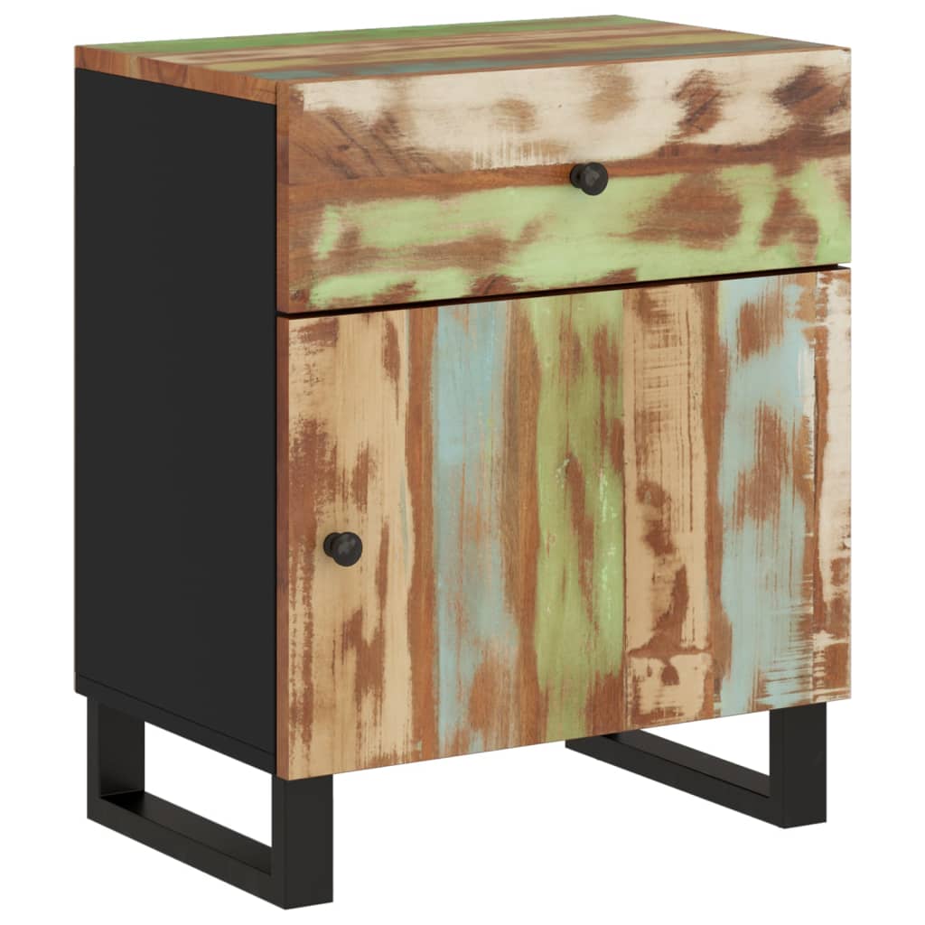 Noćni ormarić 50x33x60cm masivno obnovljeno i konstruirano drvo