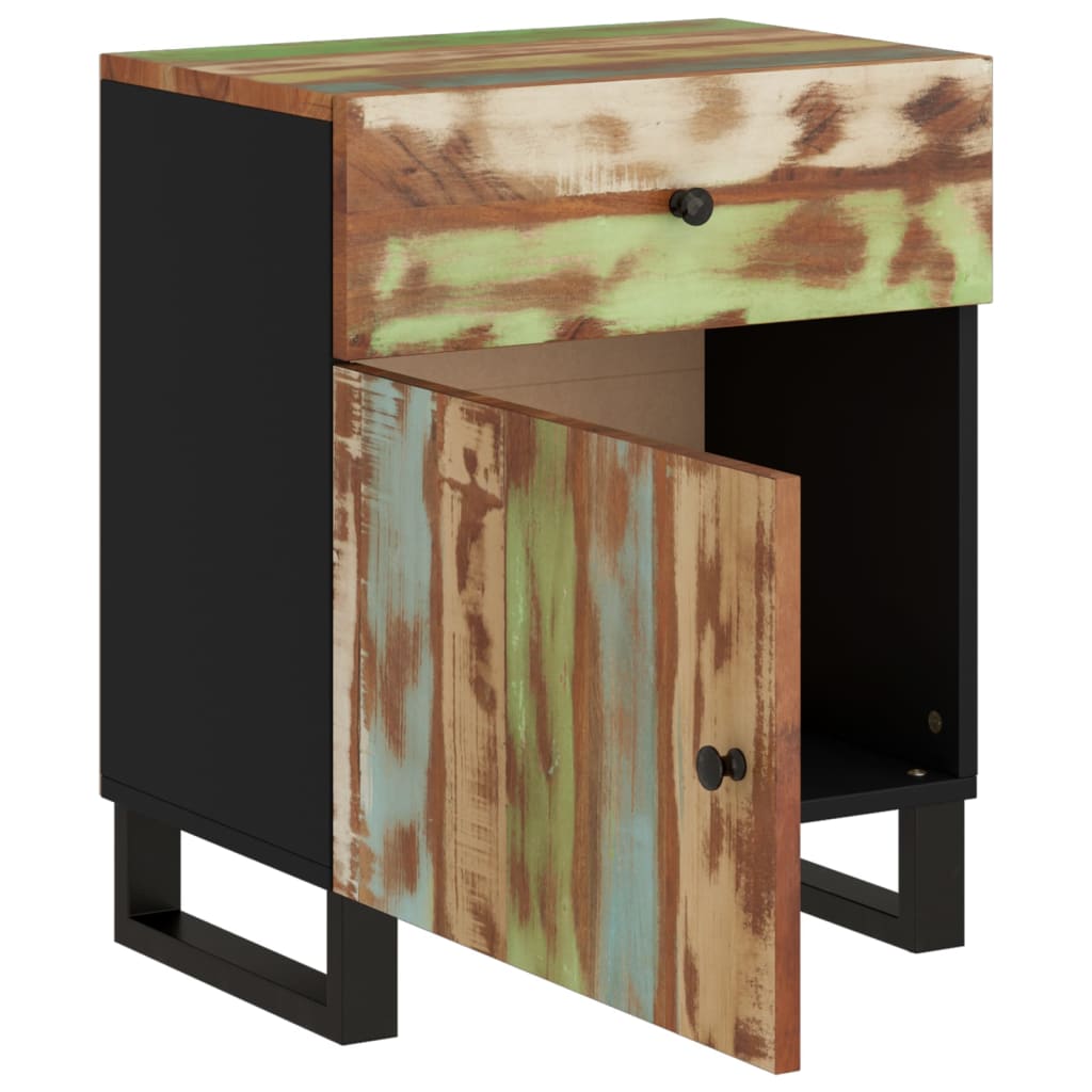 Noćni ormarić 50x33x60cm masivno obnovljeno i konstruirano drvo