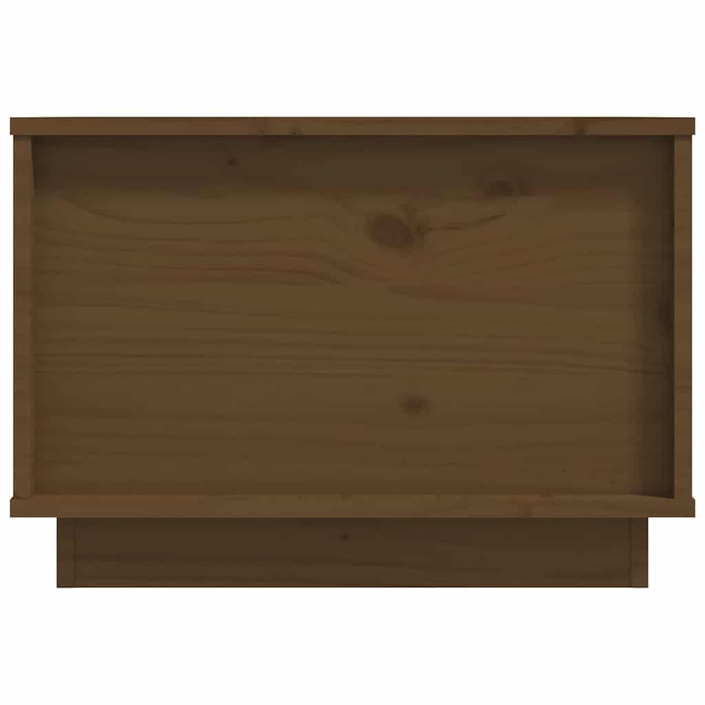 Stolić za kavu boja meda 40x50x35 cm od masivne borovine