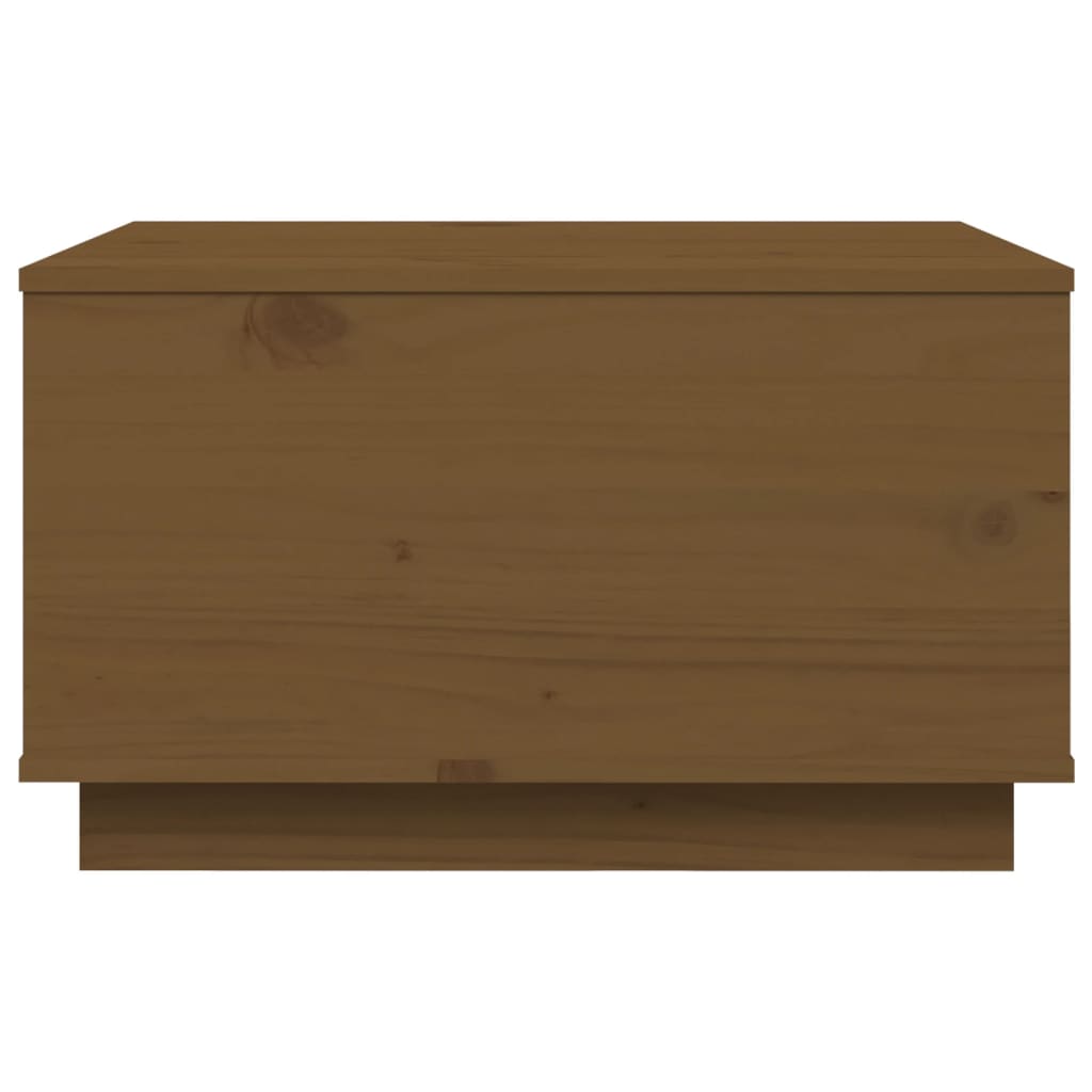 Stolić za kavu boja meda 60 x 50 x 35 cm od masivne borovine