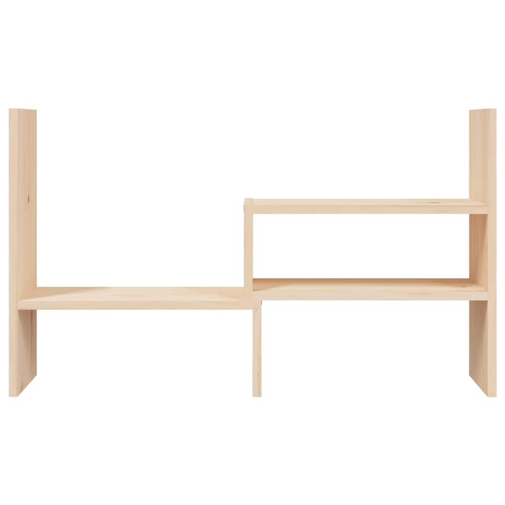 Stalak za monitor (39 - 72) x 17 x 43 cm od masivne borovine