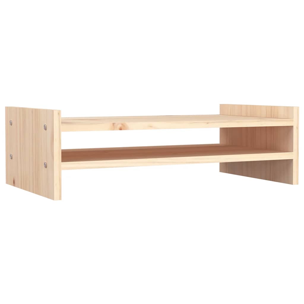 Stalak za monitor 50 x 27 x 15 cm od masivne borovine