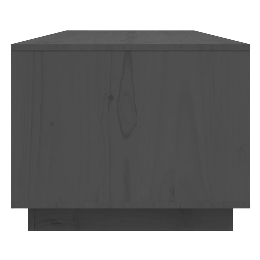 Stolić za kavu sivi 110 x 50 x 40 cm od masivne borovine