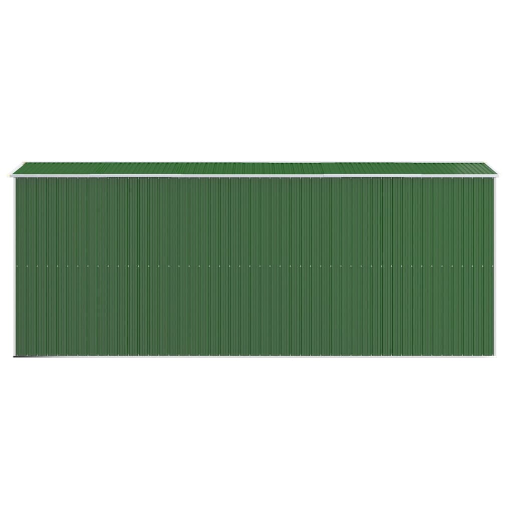 Vrtno spremište zeleno 192 x 523 x 223 cm od pocinčanog čelika