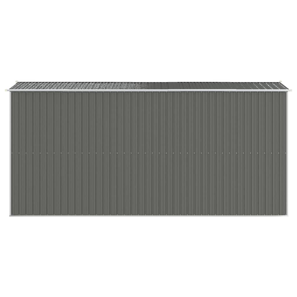 Vrtno spremište svjetlosivo 192x440x223 cm pocinčani čelik