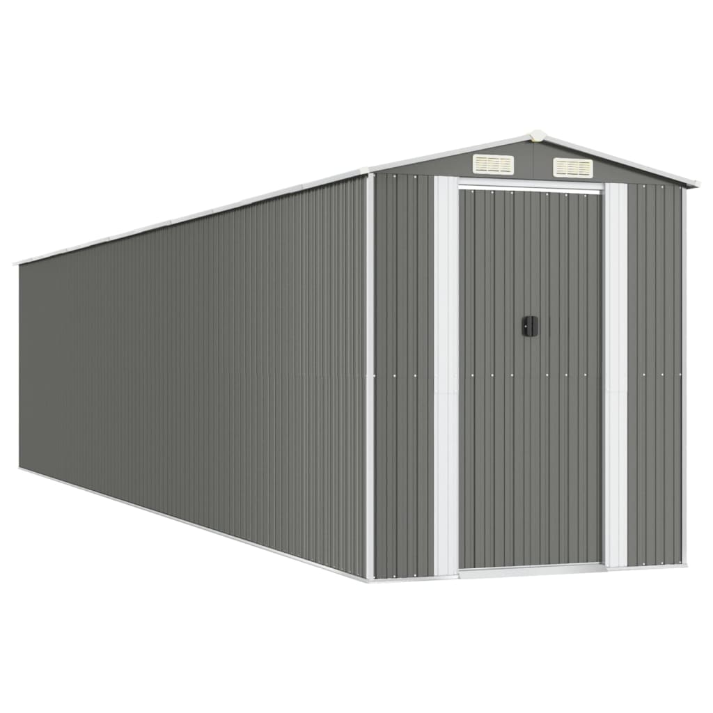 Vrtno spremište svjetlosivo 192x938x223 cm pocinčani čelik
