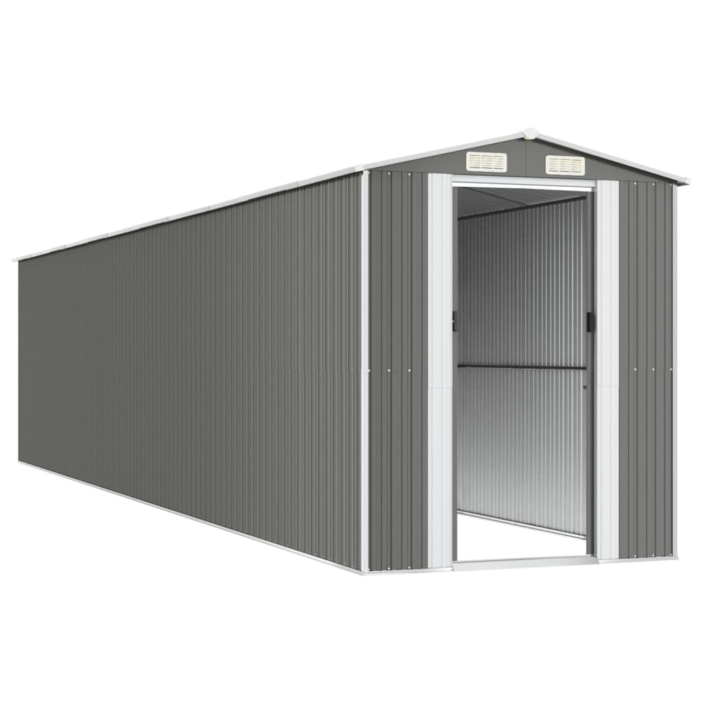 Vrtno spremište svjetlosivo 192x938x223 cm pocinčani čelik