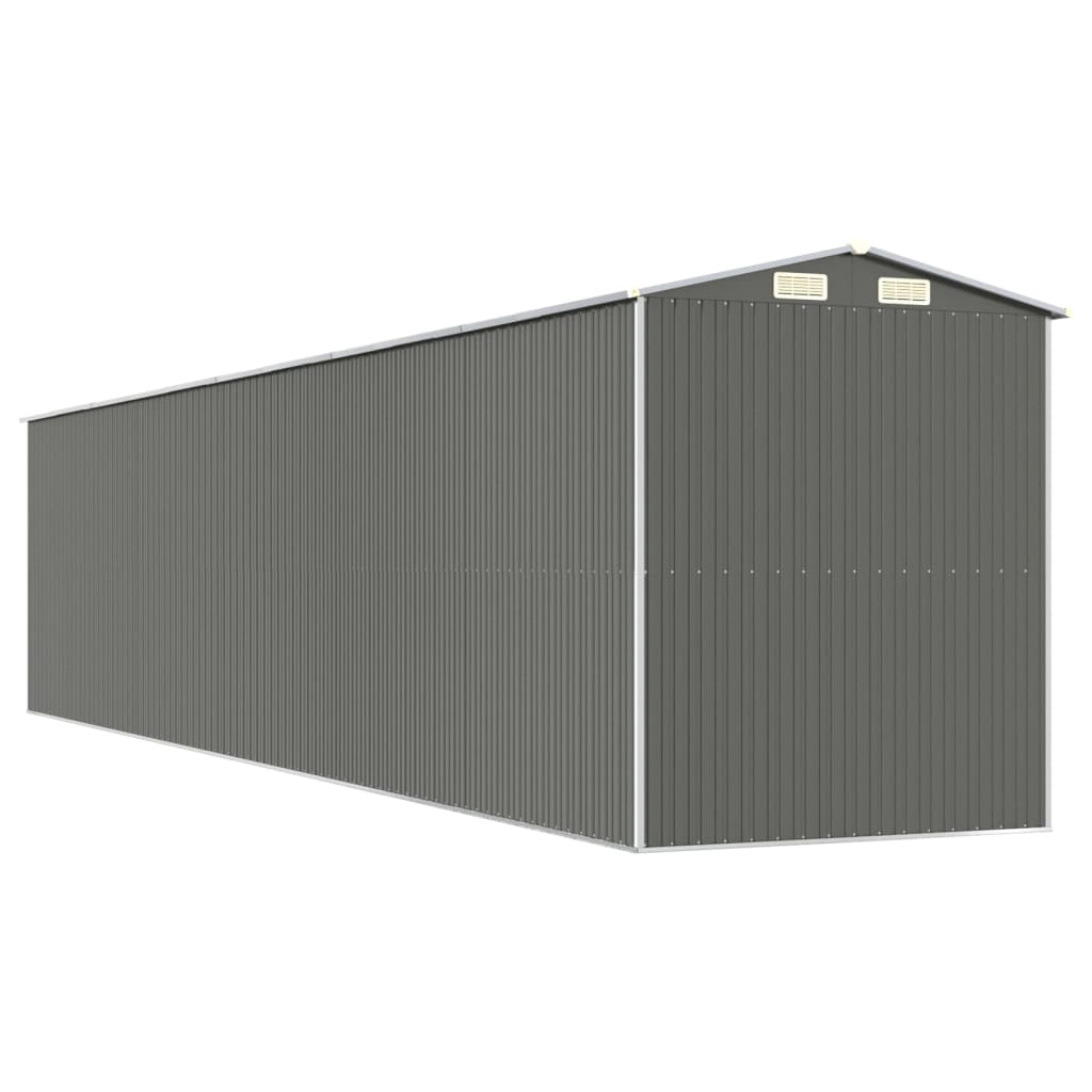 Vrtno spremište svjetlosivo 192x938x223 cm pocinčani čelik