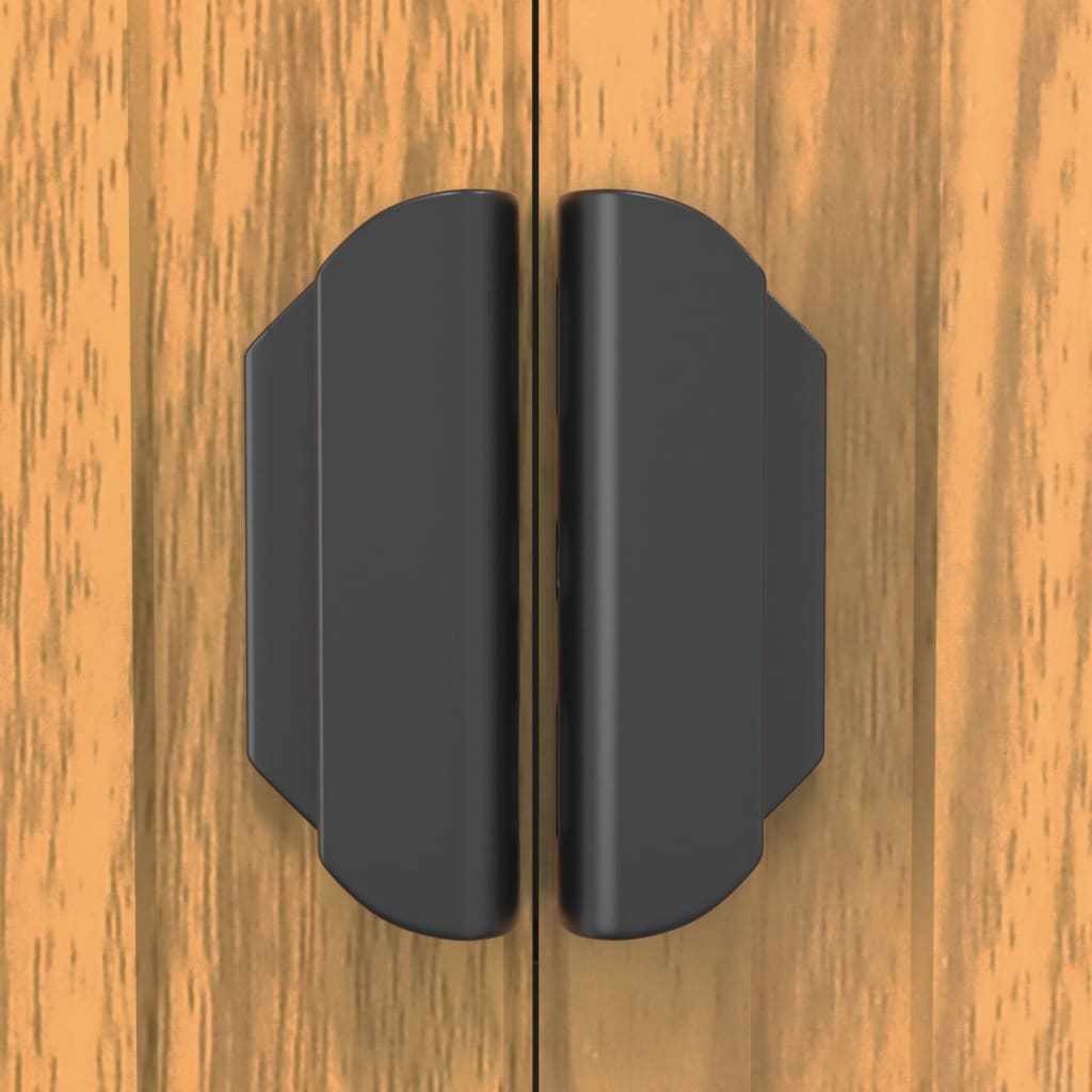 Vrtno spremište svjetlosmeđe 192 x 689 x 223 cm pocinčani čelik