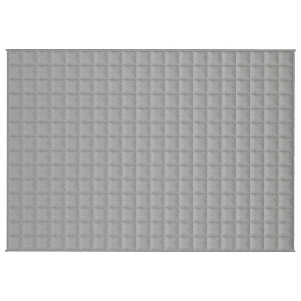 Teška deka siva 138x200 cm 6 kg od tkanine