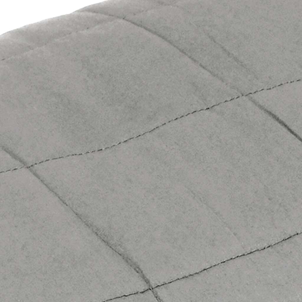 Teška deka siva 155x220 cm 11 kg od tkanine