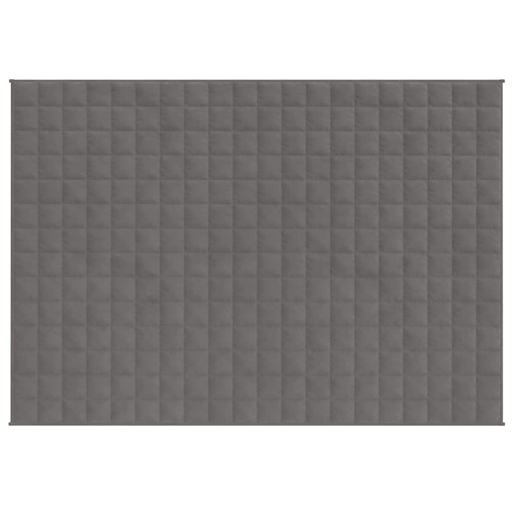 Teška deka siva 150x200 cm 7 kg od tkanine