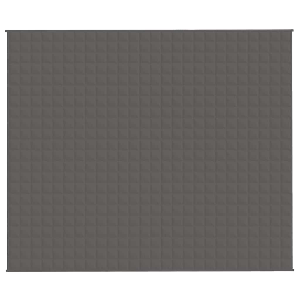 Teška deka siva 220x260 cm 11 kg od tkanine
