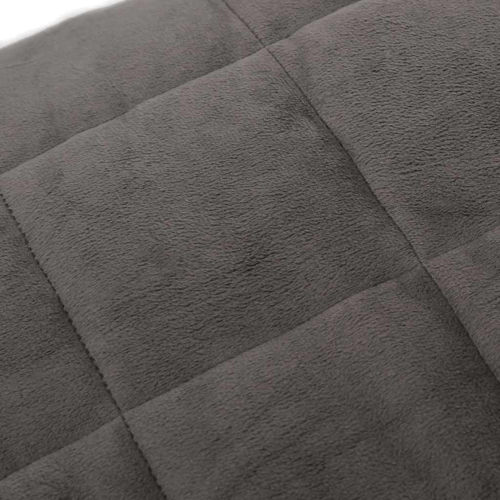 Teška deka siva 220x260 cm 15 kg od tkanine
