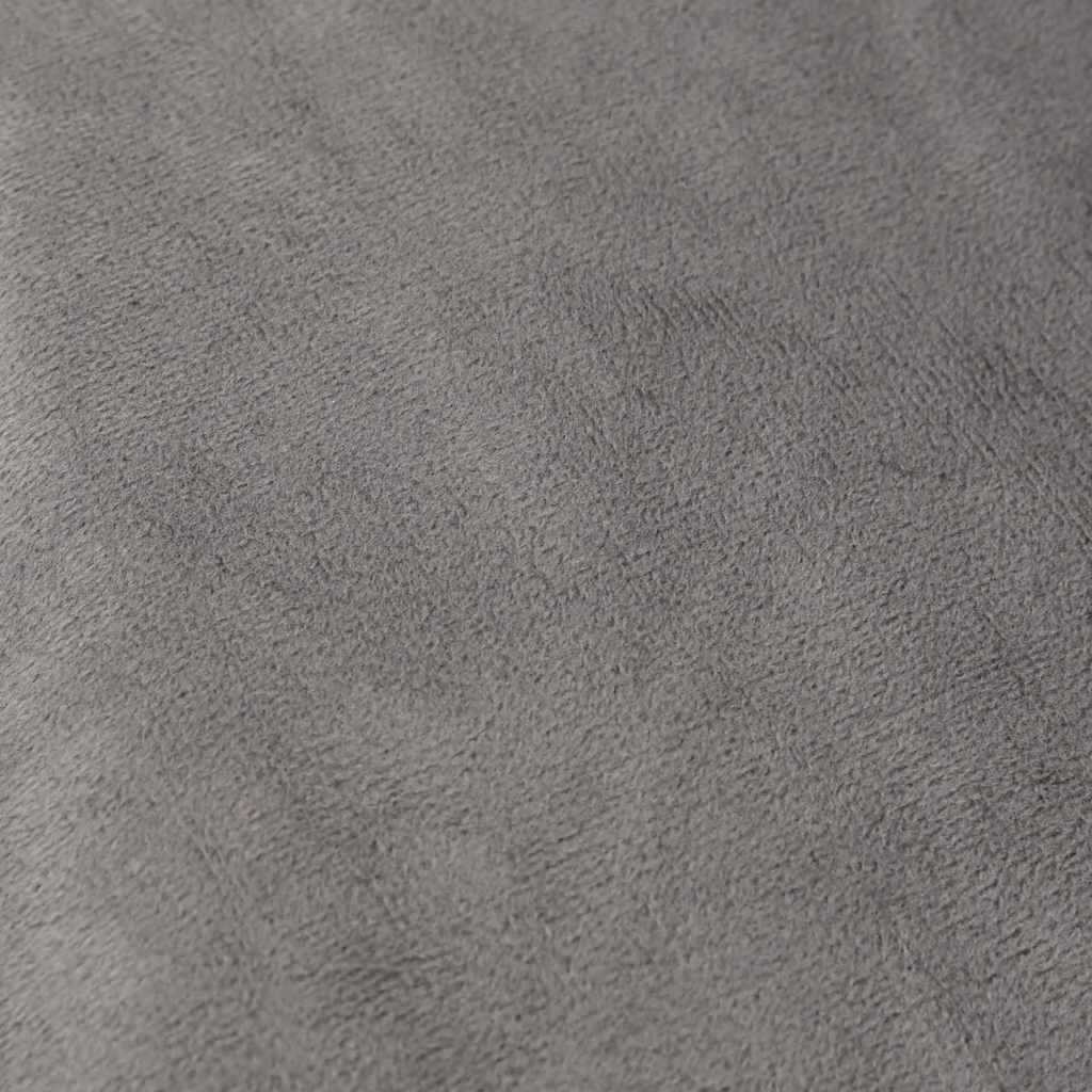 Teška deka s navlakom siva 138 x 200 cm 6 kg od tkanine