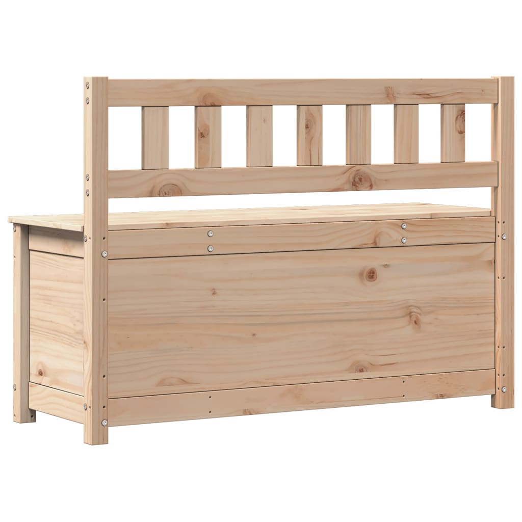 Klupa 110 x 41 x 76,5 cm od masivne borovine