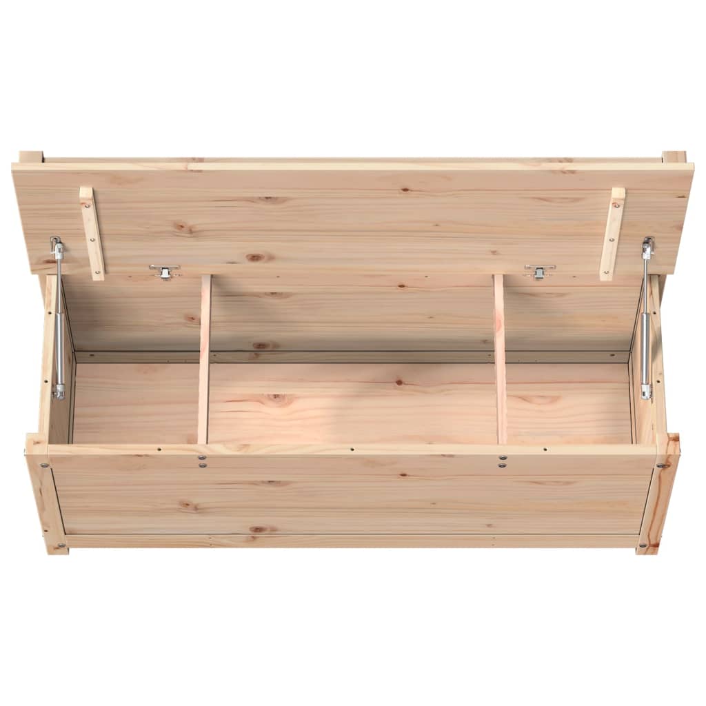 Klupa 110 x 41 x 76,5 cm od masivne borovine