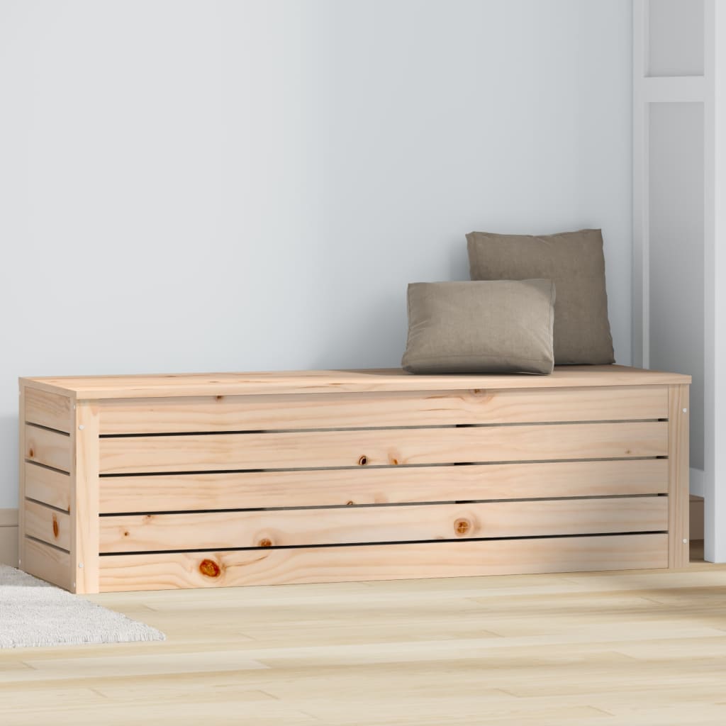 Kutija za pohranu 109x36,5x33 cm od masivne borovine
