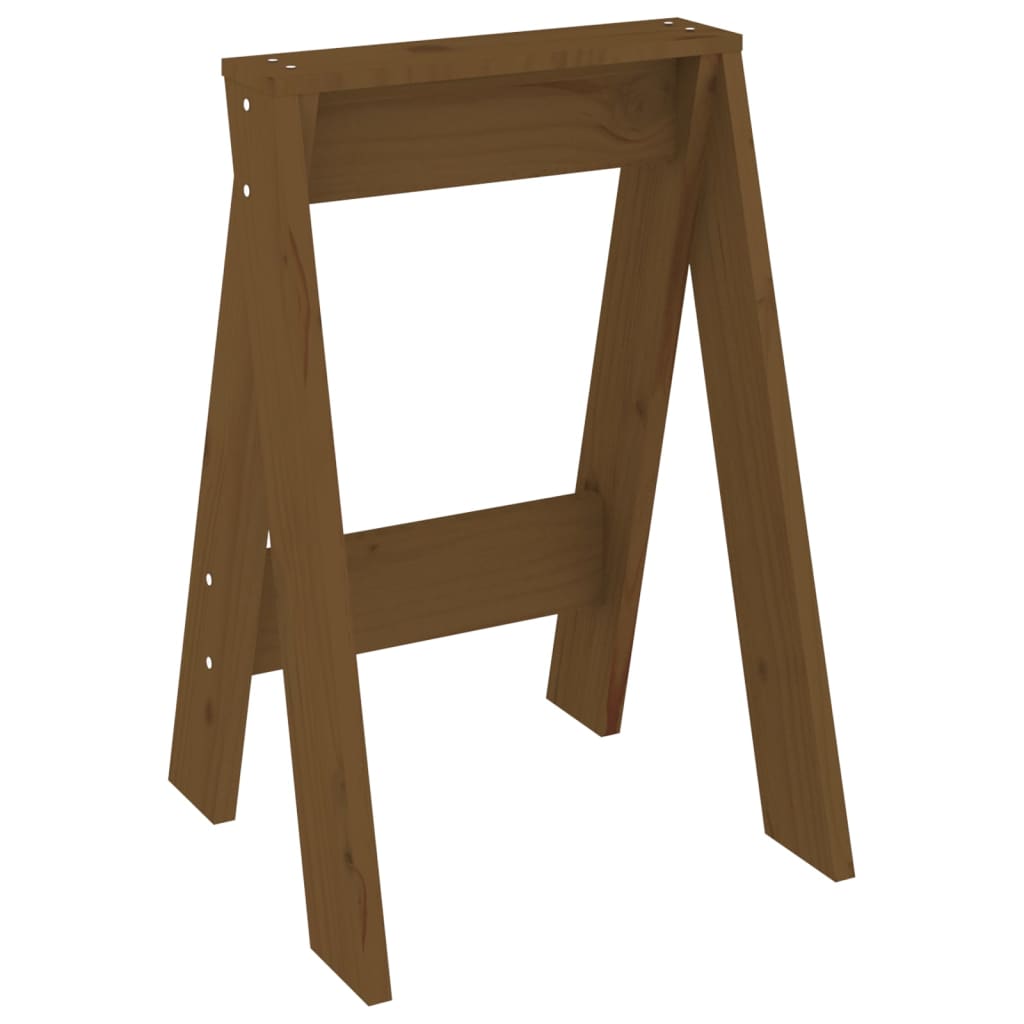 Stolci 2 kom boja meda 40 x 40 x 60 cm od masivne borovine