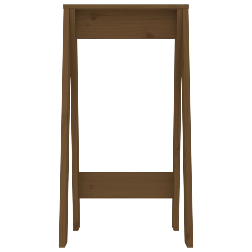 Stolci 2 kom boja meda 40x40x75 cm od masivne borovine