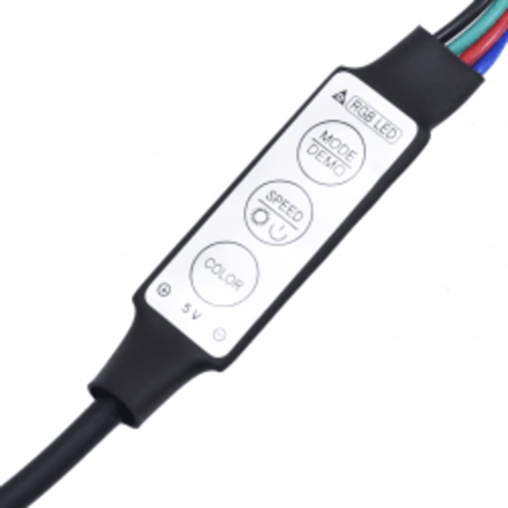 TV ormarić s LED svjetlima boja hrasta sonome 290x36,5x40 cm