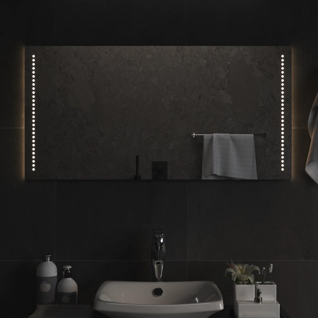 LED kupaonsko ogledalo 50x100 cm