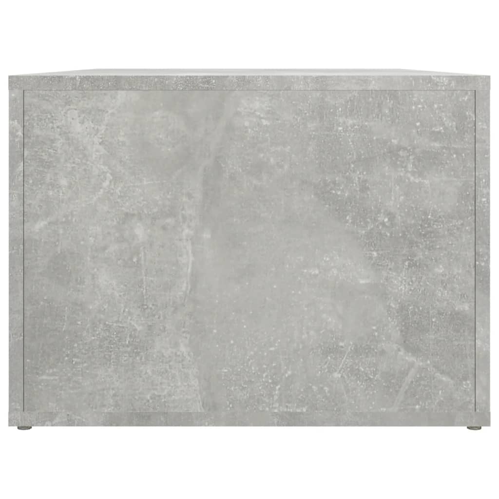Stolić za kavu boja betona 80x50x36 cm konstruirano drvo