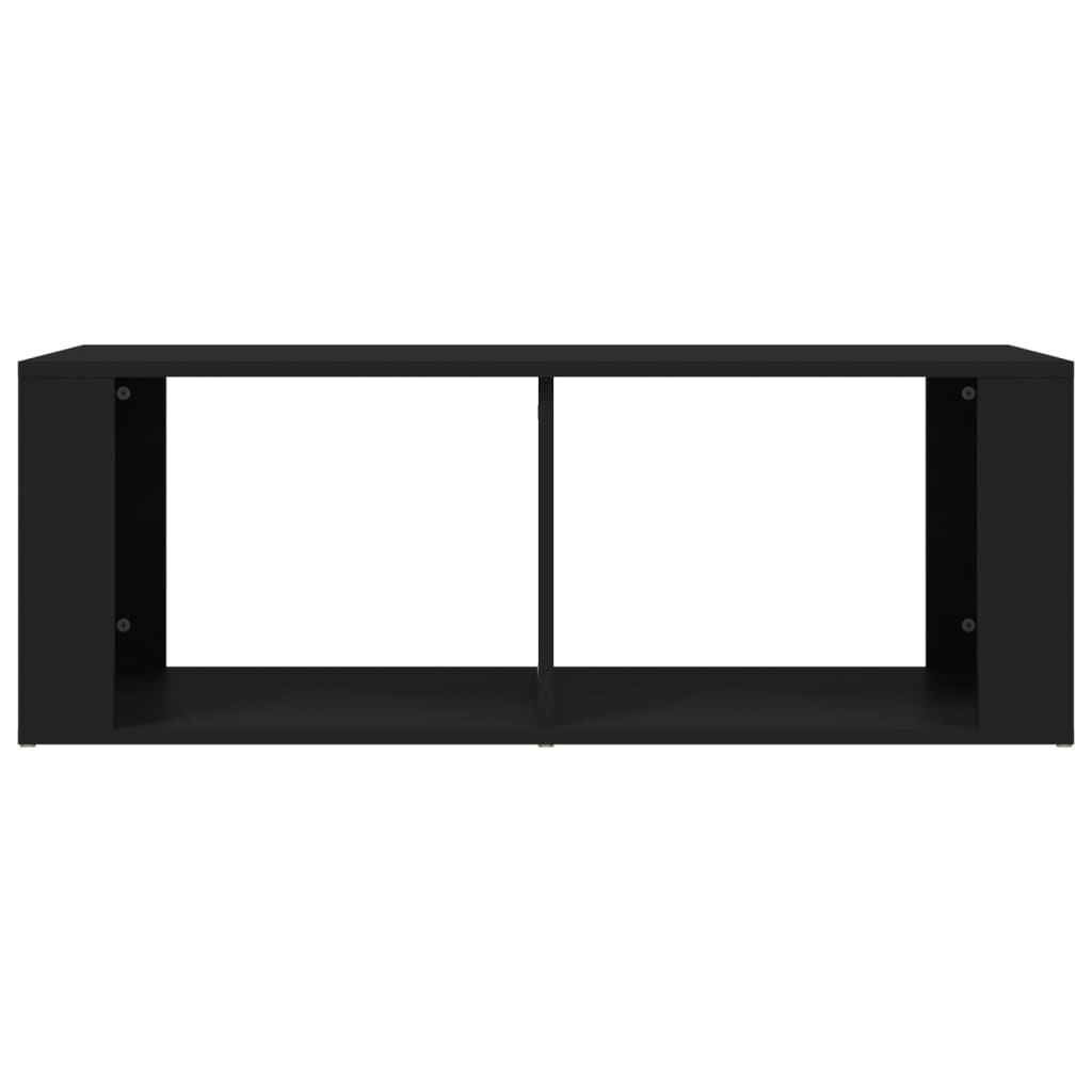 Stolić za kavu crni 100 x 50 x 36 cm od konstruiranog drva