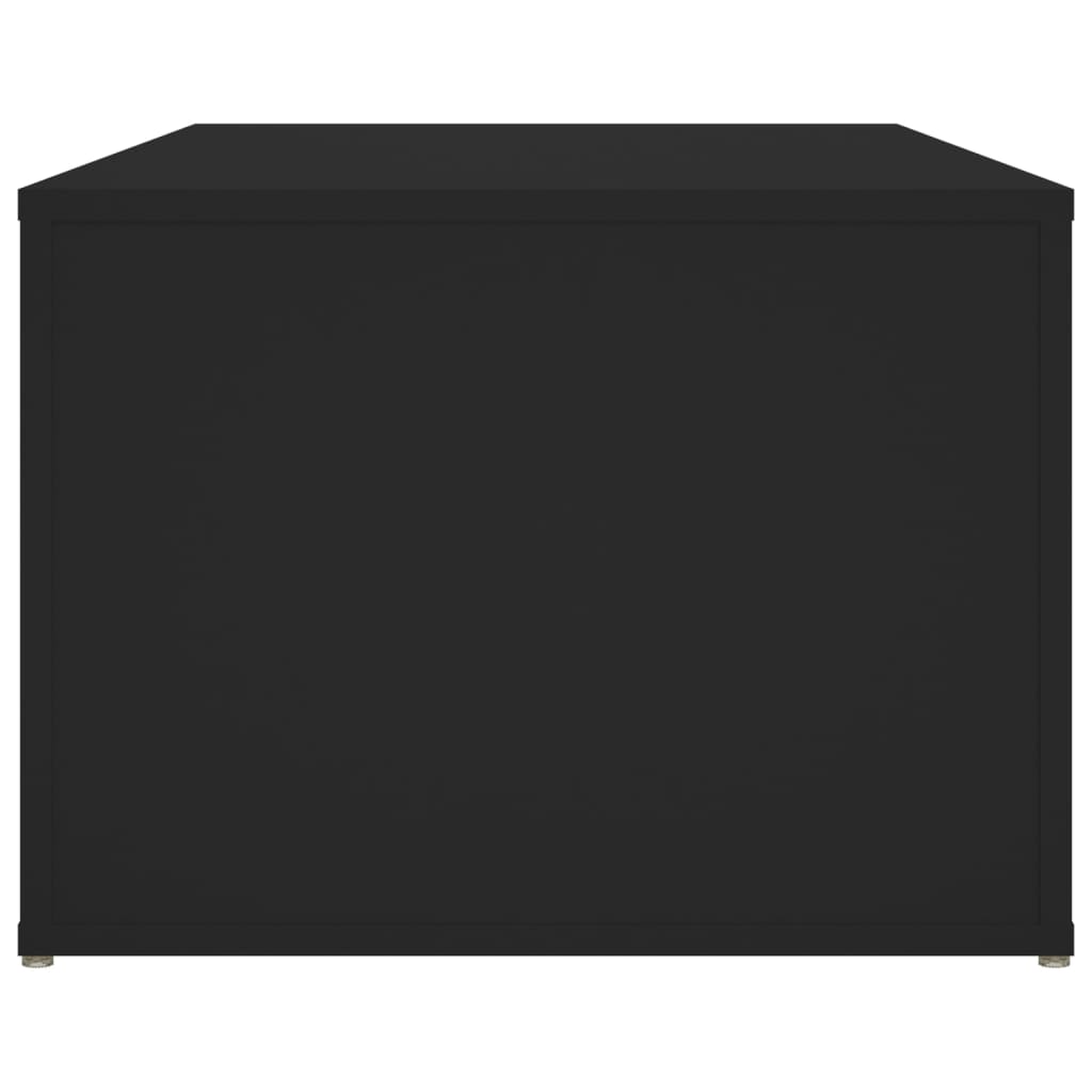 Stolić za kavu crni 100 x 50 x 36 cm od konstruiranog drva