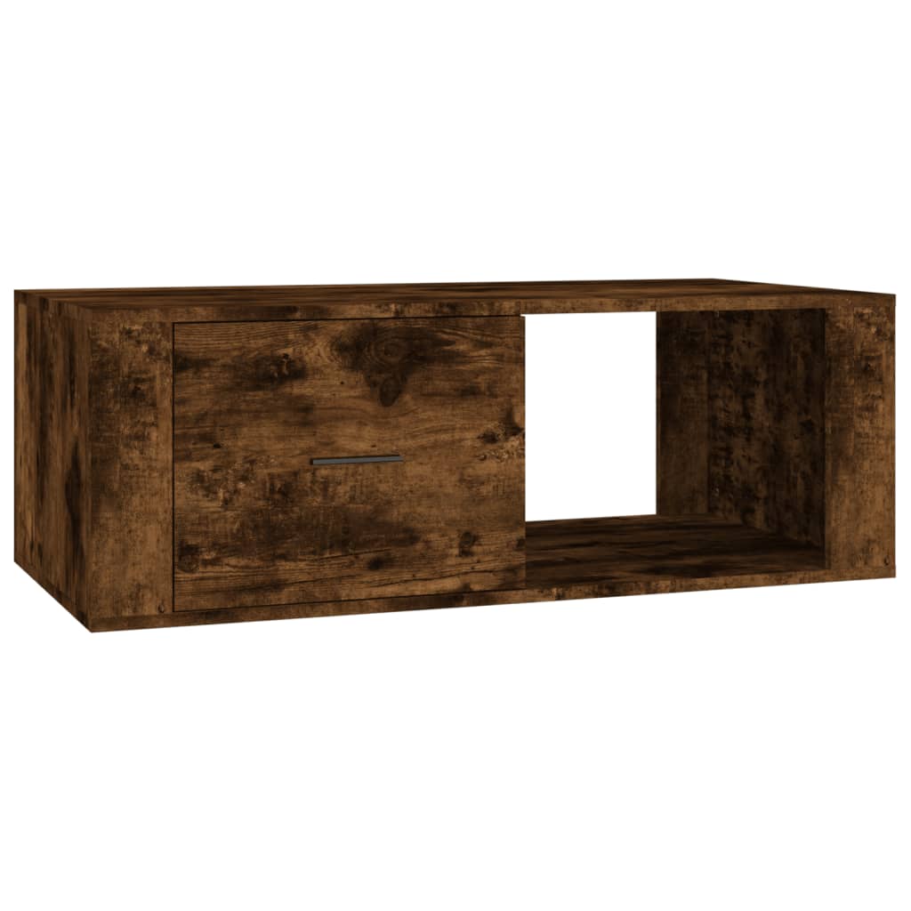 Stolić za kavu boja hrasta 100x50,5x35 cm konstruirano drvo