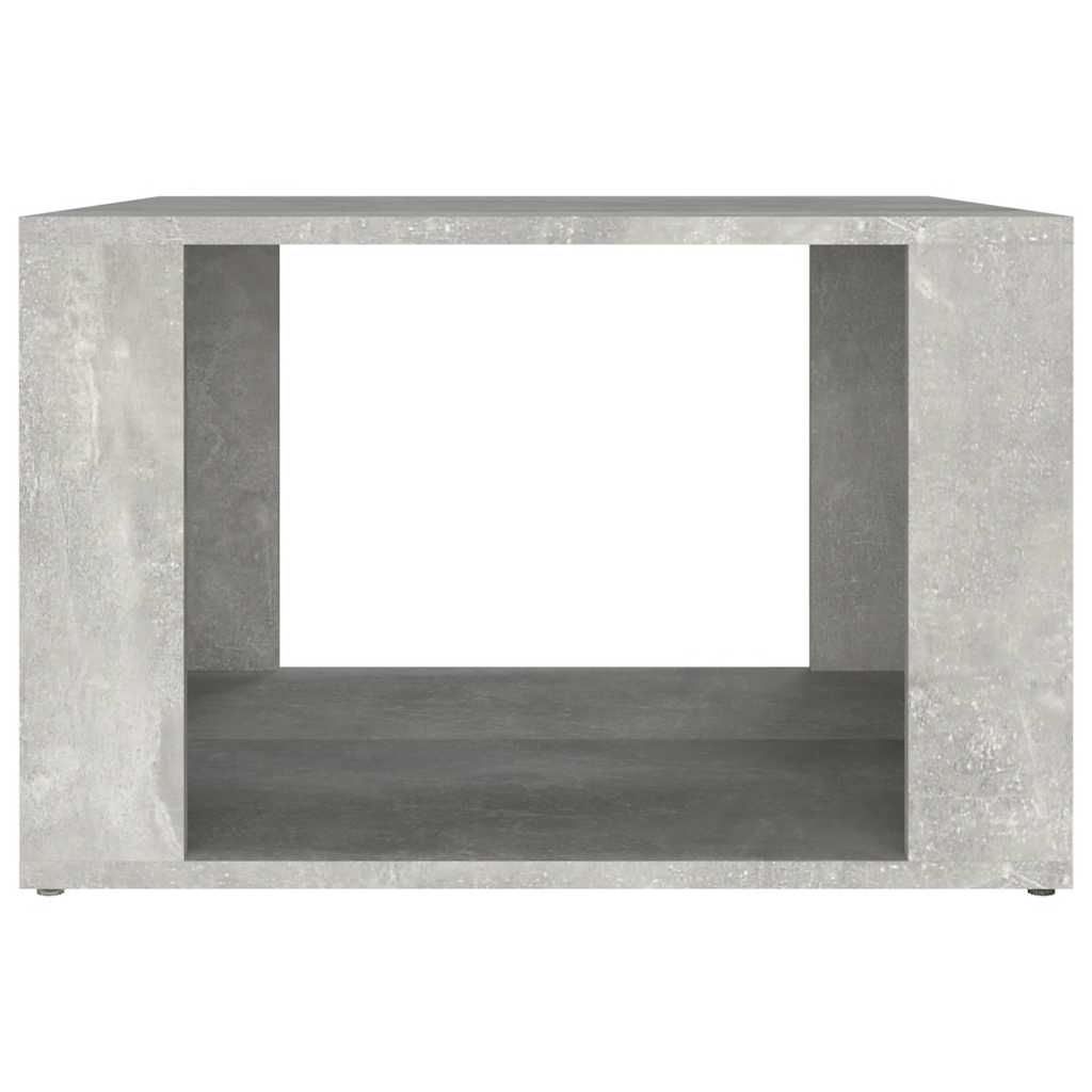 Noćni ormarić siva boja betona 57x55x36 cm konstruirano drvo