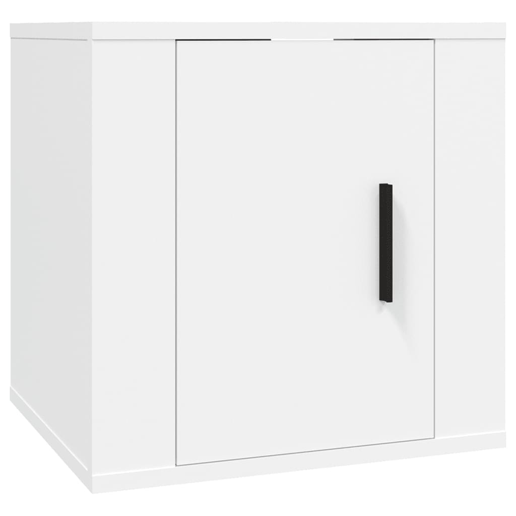 Zidni TV ormarići 2 kom bijeli 40 x 34,5 x 40 cm