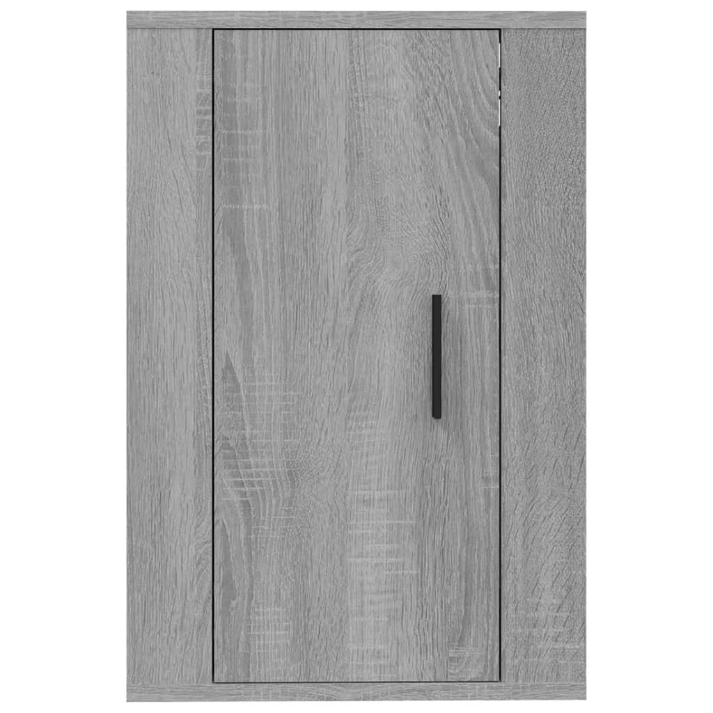Zidni TV ormarići 2 kom boja sivog hrasta sonome 40x34,5x60 cm
