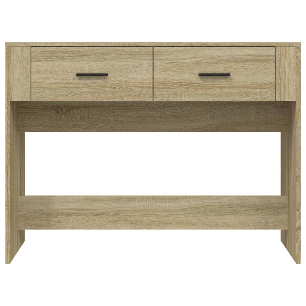 Konzolni stol boja hrasta sonome 100x39x75 cm konstruirano drvo