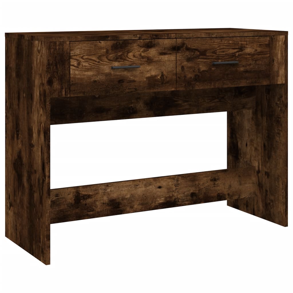 Konzolni stol boja hrasta 100x39x75 cm od konstruiranog drva
