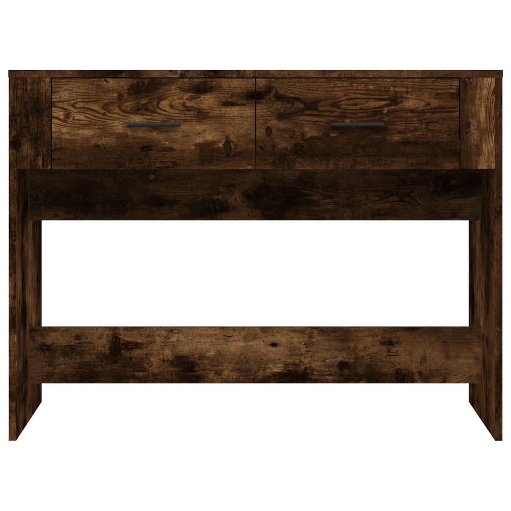 Konzolni stol boja hrasta 100x39x75 cm od konstruiranog drva