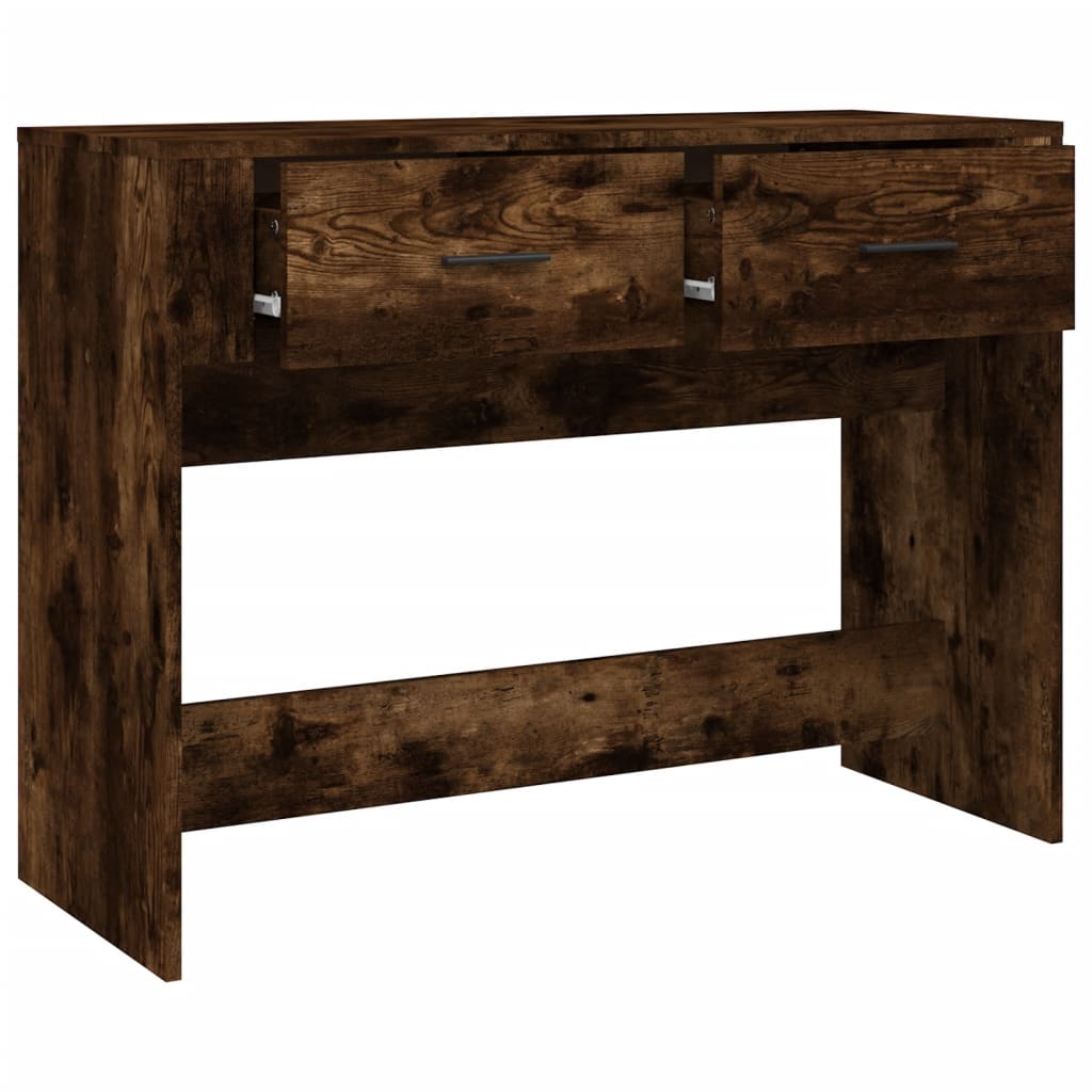 Konzolni stol boja hrasta 100x39x75 cm od konstruiranog drva