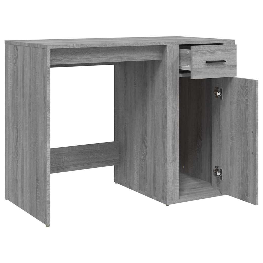 Radni stol boja hrasta sonome 100x49x75 cm konstruirano drvo